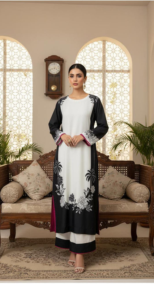 The Mughal Bloom Kurta